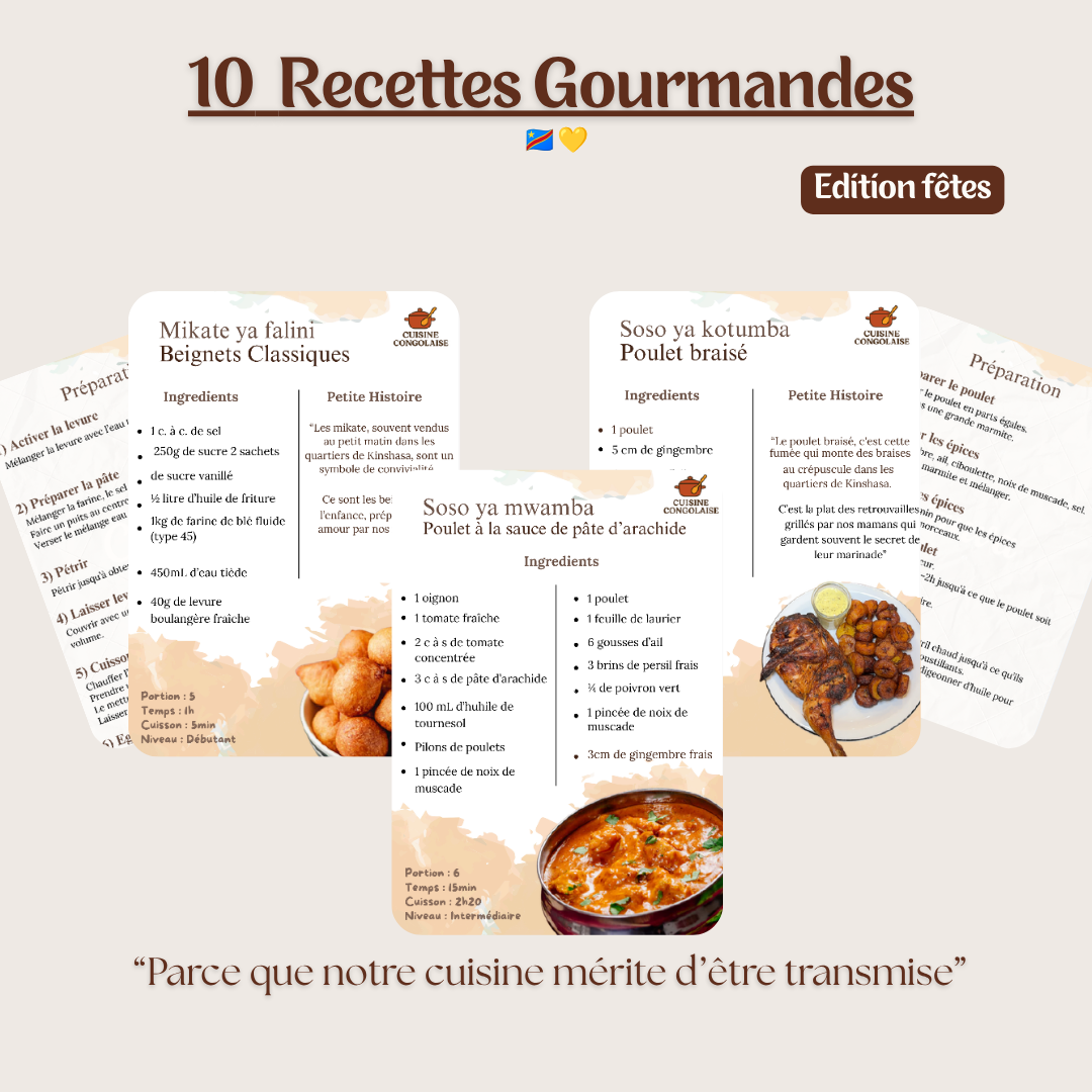 Edition Fêtes : 10 Recettes Indispensables